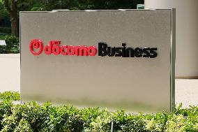 NTT DoCoMo Business Signboard and Logo